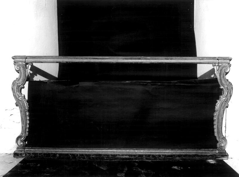 cornice di paliotto, opera isolata - bottega genovese (prima metà sec. XIX)