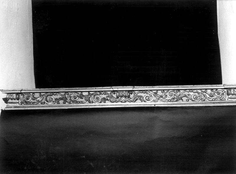 gradino d'altare, opera isolata - bottega genovese (prima metà sec. XIX)