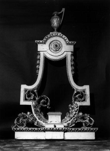 cornice, coppia - bottega genovese (seconda metà sec. XIX)