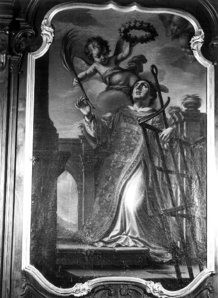 SAN LORENZO (dipinto, opera isolata) di Ratti Giovanni Agostino (sec. XVIII)