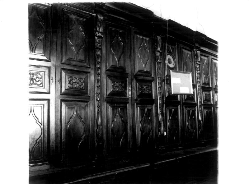 armadio da sacrestia, insieme - PRODUZIONE GENOVESE (prima metà sec. XVIII)