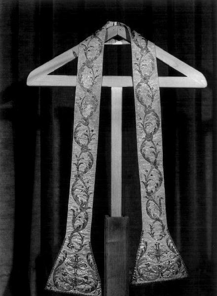 stola, coppia - manifattura ligure (primo quarto sec. XIX)