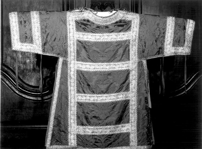 dalmatica, serie - manifattura ligure (ultimo quarto sec. XIX)