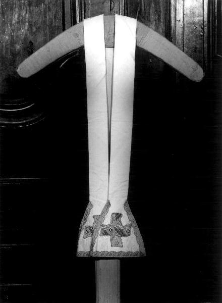 stola, opera isolata - manifattura genovese (metà sec. XX)