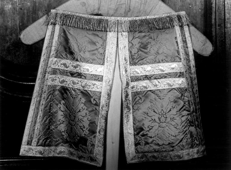 conopeo di tabernacolo, opera isolata - manifattura genovese (metà sec. XX)