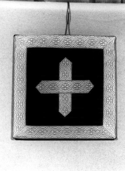 croce (borsa, opera isolata) - manifattura ligure (metà sec. XX)