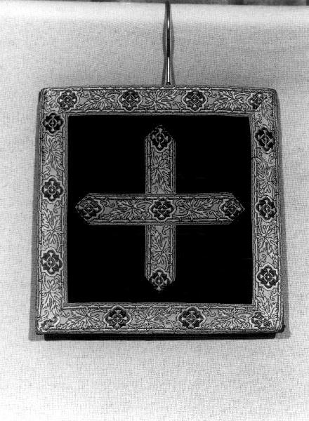 croce (borsa, opera isolata) - manifattura ligure (metà sec. XX)