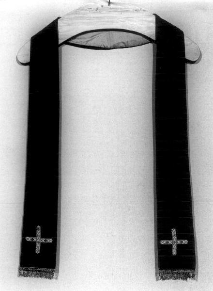 stola, opera isolata - manifattura ligure (metà sec. XX)