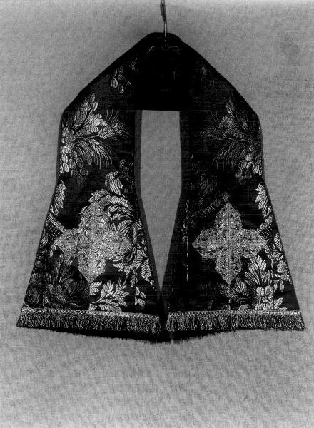 manipolo, elemento d'insieme - manifattura ligure (metà sec. XX)