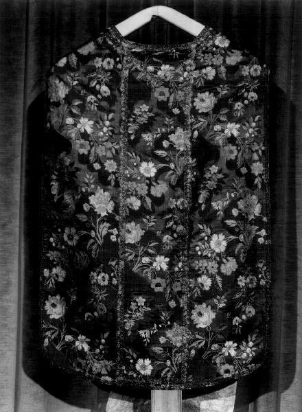 motivi decorativi floreali (pianeta, elemento d'insieme) - manifattura ligure (secc. XIX/ XX)