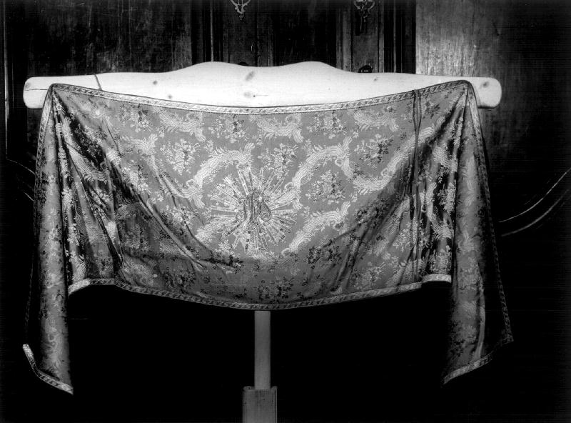 velo omerale, opera isolata - manifattura ligure (metà sec. XX)