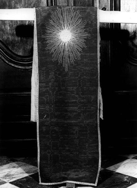 velo omerale, opera isolata - manifattura ligure (metà sec. XX)