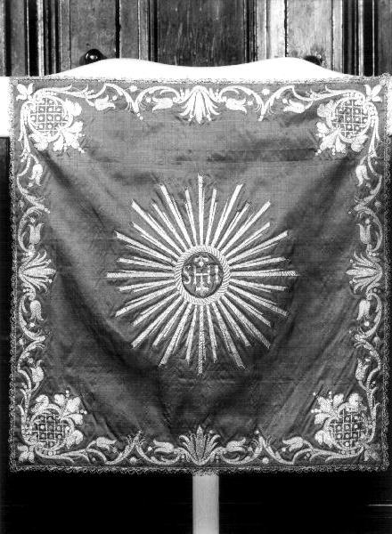 velo di calice, opera isolata - manifattura ligure (seconda metà sec. XIX)