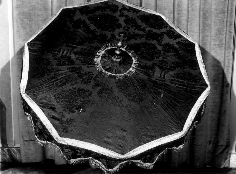 ombrellino processionale, opera isolata - manifattura ligure (prima metà sec. XX)