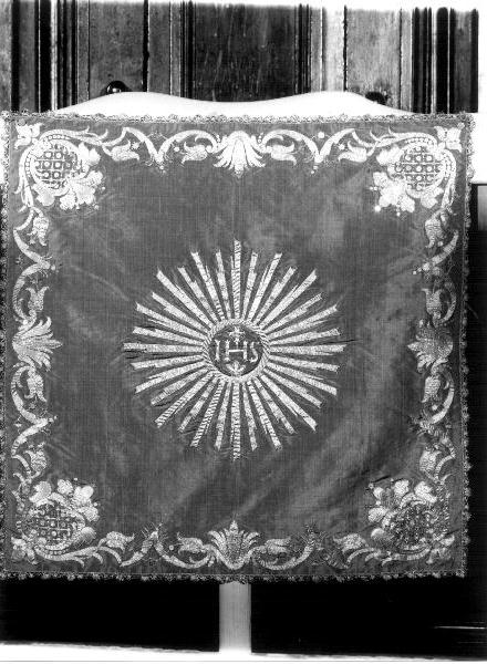 velo di calice, opera isolata - manifattura ligure (fine/inizio secc. XIX/ XX)