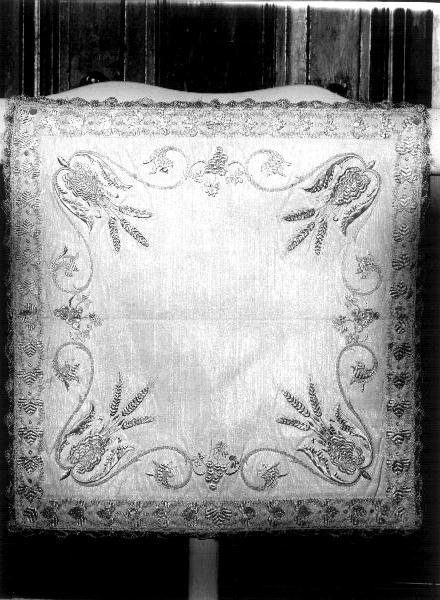 velo di calice, opera isolata - manifattura ligure (metà sec. XX)