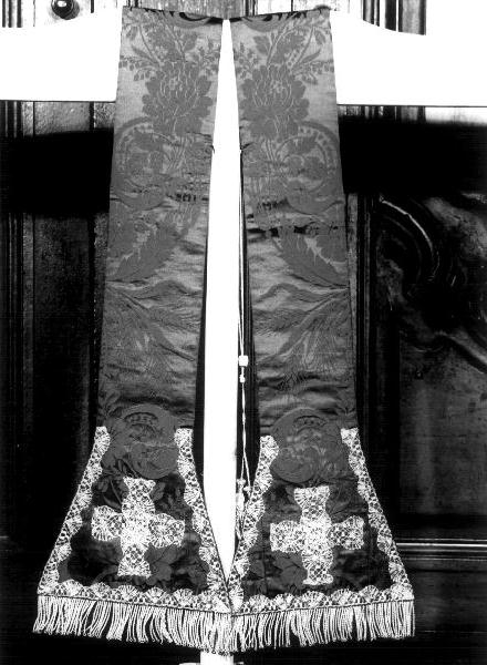 stola, opera isolata - manifattura ligure (metà sec. XX)