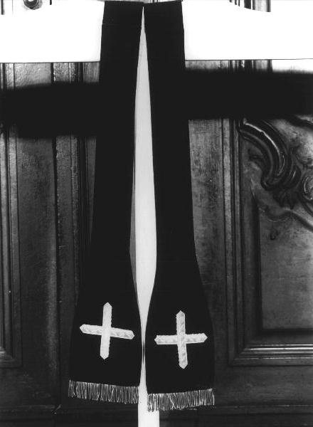 stola, opera isolata - manifattura ligure (metà sec. XX)