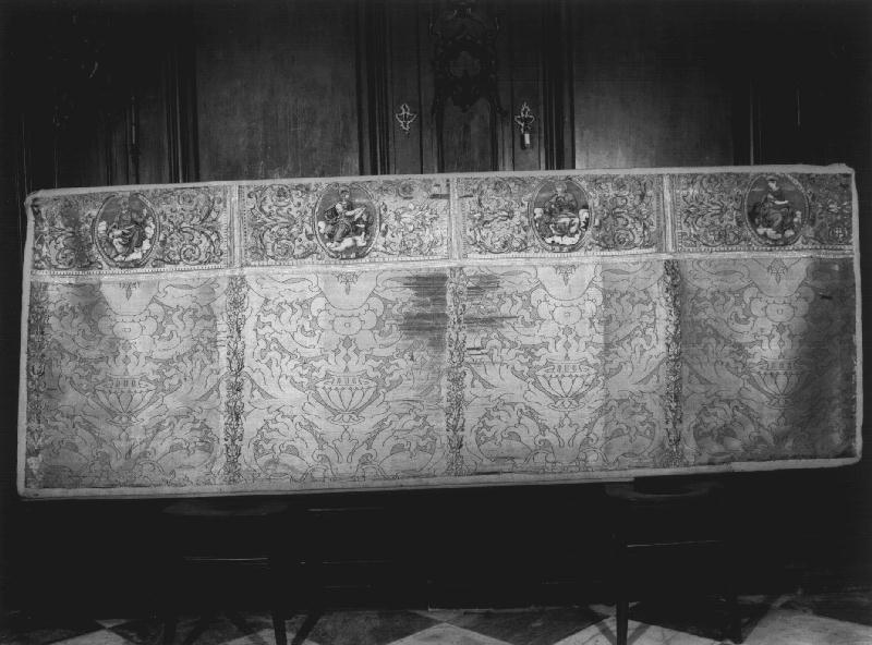 quattro evangelisti (paliotto, opera isolata) di Semino Orazio, De Ursis Francesco (sec. XVI)