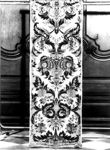 parato da chiesa, opera isolata - manifattura ligure (fine/inizio secc. XIX/ XX)