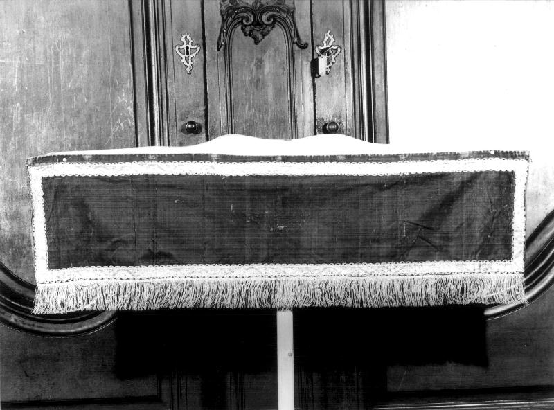 mantovana, coppia - manifattura ligure (fine/inizio secc. XIX/ XX)