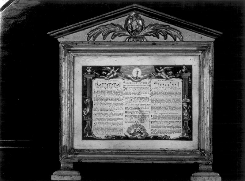 cartagloria, opera isolata - PRODUZIONE GENOVESE (seconda metà sec. XIX)