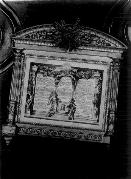 cartagloria, opera isolata - PRODUZIONE GENOVESE (seconda metà sec. XIX)