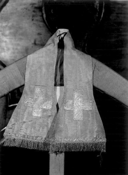 manipolo, opera isolata - manifattura ligure (fine/inizio secc. XIX/ XX)