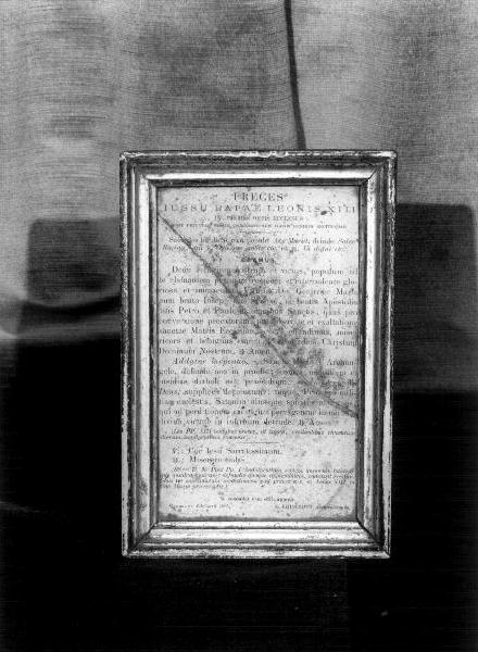 cartagloria, opera isolata - bottega genovese (prima metà sec. XX)