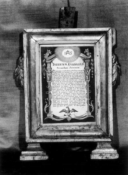 cartagloria, opera isolata - bottega genovese (prima metà sec. XIX)