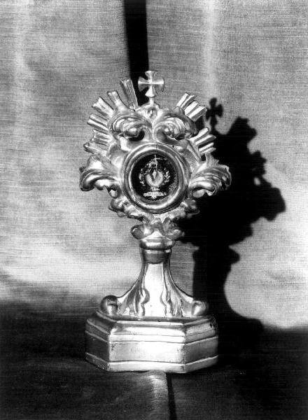 reliquiario, opera isolata - bottega genovese (sec. XIX)