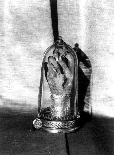 reliquiario, opera isolata - PRODUZIONE GENOVESE (sec. XIX)