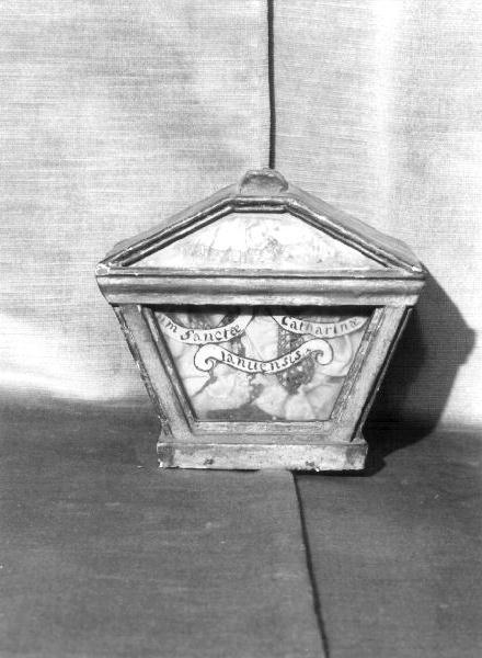 reliquiario, opera isolata - PRODUZIONE GENOVESE (sec. XIX)