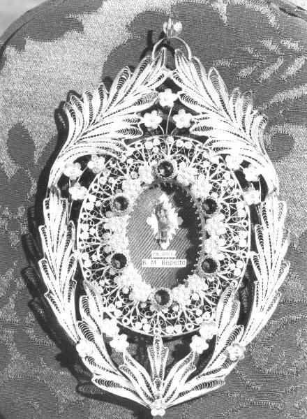 reliquiario, opera isolata - PRODUZIONE GENOVESE (sec. XX)