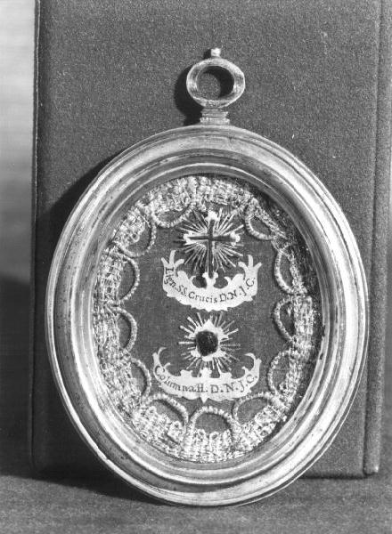 reliquiario, opera isolata - PRODUZIONE GENOVESE (sec. XIX)