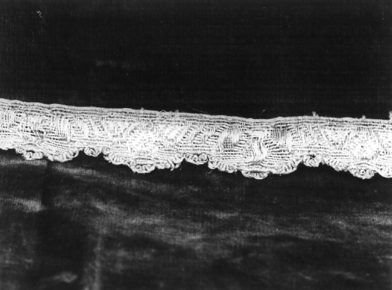 gallone, opera isolata - manifattura ligure (secc. XIX/ XX)