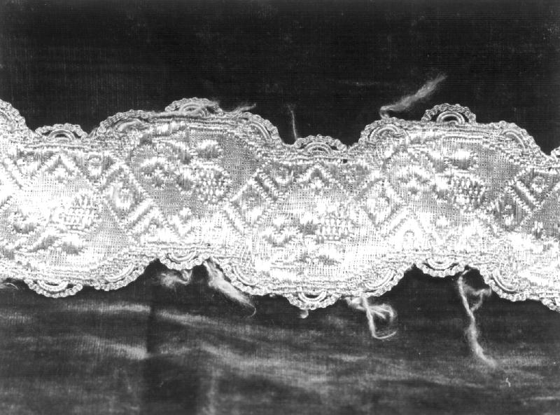 gallone, opera isolata - manifattura ligure (secc. XIX/ XX)