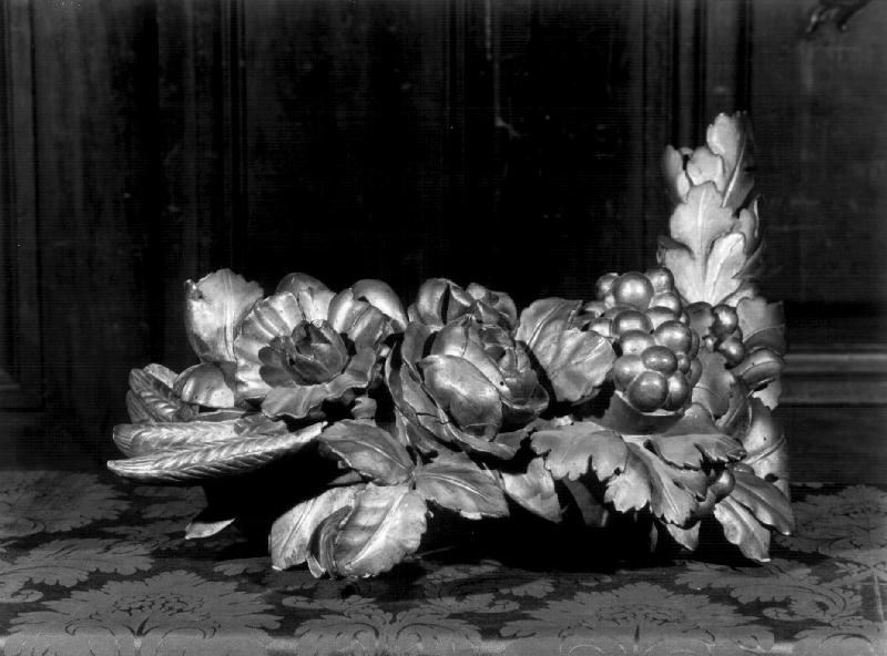 tronetto per esposizione eucaristica, frammento - bottega genovese (prima metà sec. XIX)