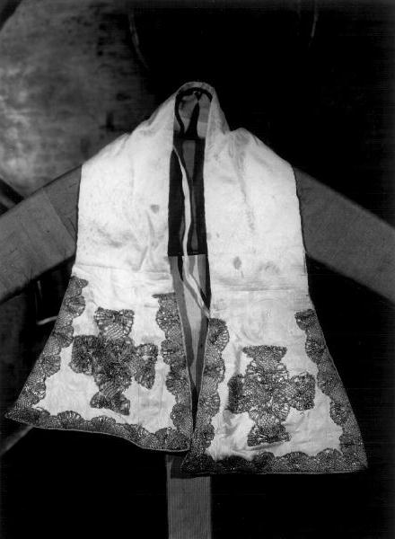 manipolo, opera isolata - manifattura ligure (fine/inizio secc. XIX/ XX)