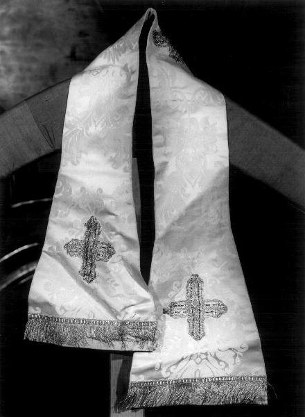 manipolo, coppia - manifattura ligure (metà sec. XX)