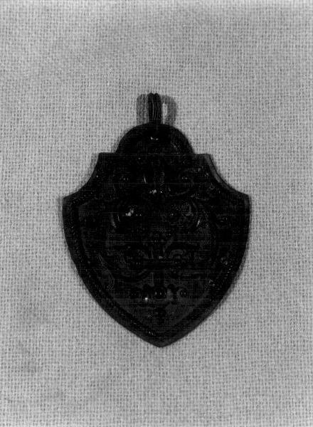 fermaglio di piviale, opera isolata - bottega ligure (prima metà sec. XX)