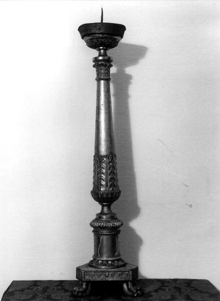 candeliere, serie - bottega genovese (secc. XVIII/ XIX)