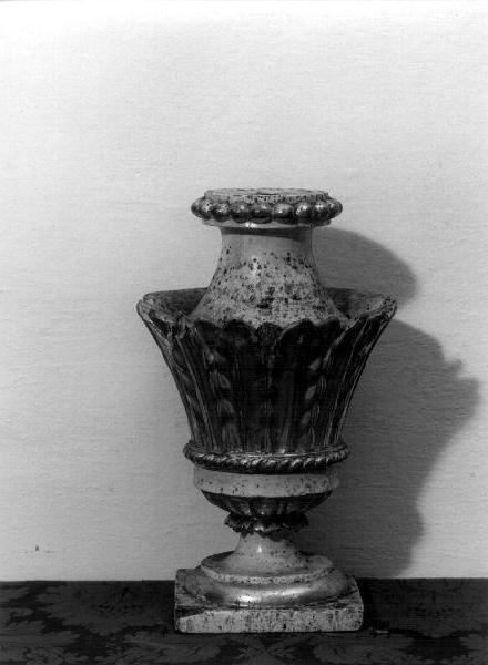 vaso da fiori, opera isolata - bottega genovese (prima metà sec. XIX)