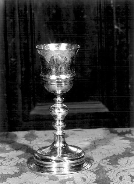 calice, elemento d'insieme - bottega genovese (sec. XX)