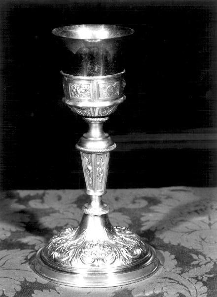 calice, elemento d'insieme - PRODUZIONE GENOVESE (metà sec. XX)