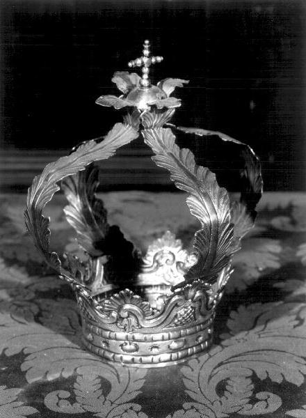 corona, opera isolata - bottega genovese (sec. XVIII)