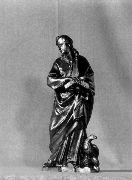 San Giovanni Evangelista (statua, elemento d'insieme) - bottega genovese (sec. XIX)