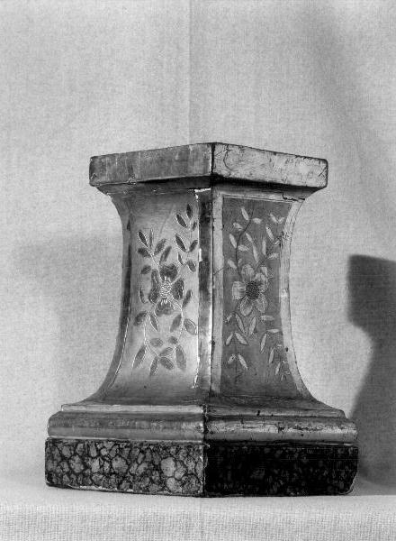 base, opera isolata - bottega genovese (sec. XIX)