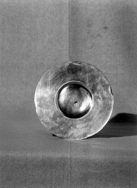 patena, opera isolata - bottega genovese (prima metà sec. XIX)