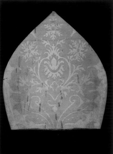 mitria, opera isolata - manifattura ligure (ultimo quarto sec. XIX)